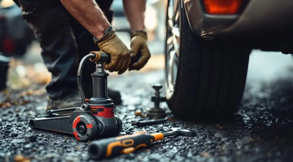 Flat Tire Change Service Langley